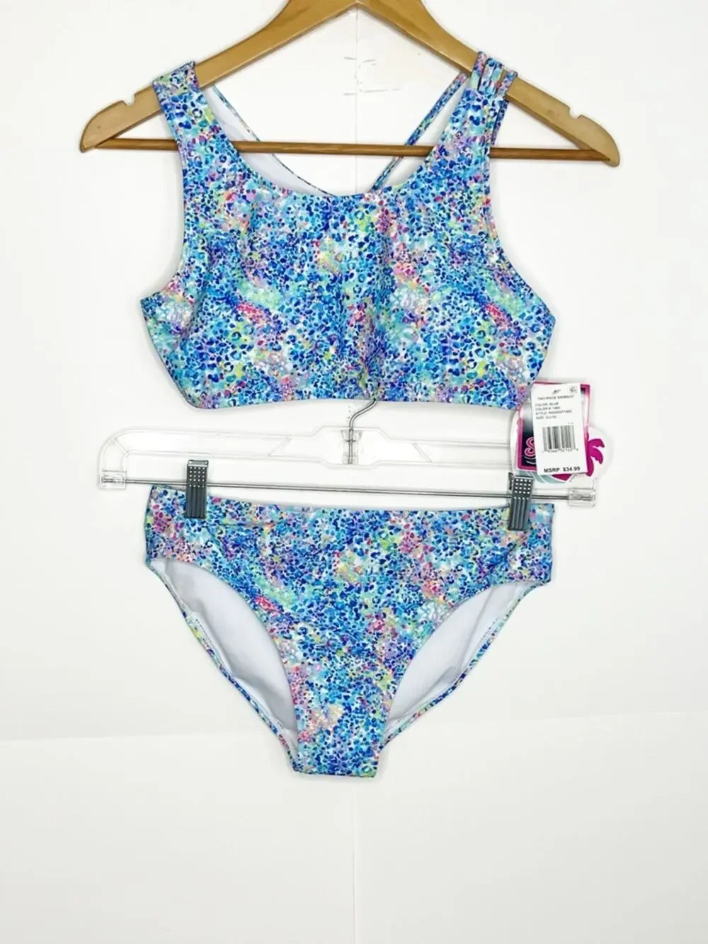 Girls Andy & Evan Bikini Set Size XL